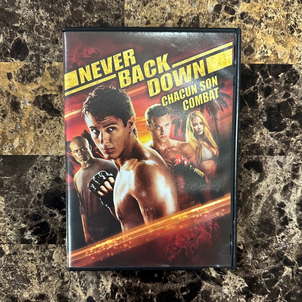 Never Back Down DVD